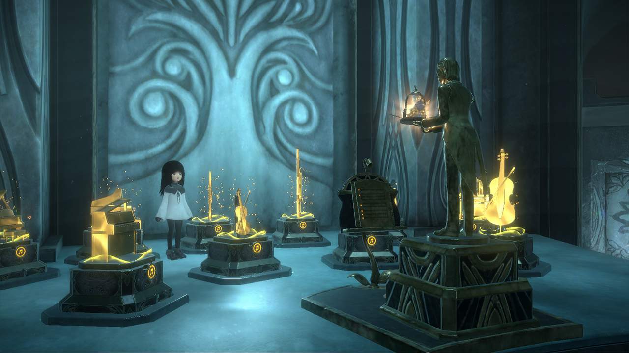 DEEMO Rebornの城を探索する任天堂公開画面